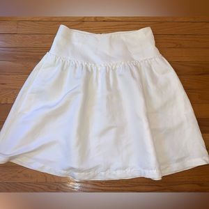 Burberry Brit White Nova Check Skirt 8